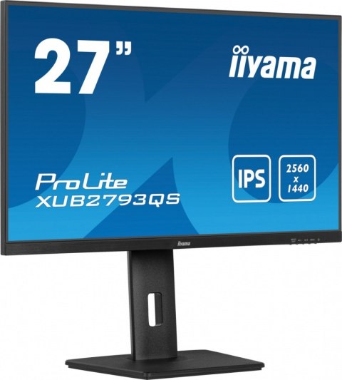 Monitor 27 cali XUB2793QS-B7,IPS,QHD,HAS(150mm),100Hz,300cd IIYAMA