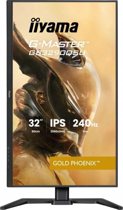 Monitor 32 cale GB3290QSU-B1 1ms,IPS,240Hz,2xHDMI,DP,400cd,1000:1, USB HUBx4, 2x2W, HAS, IIYAMA