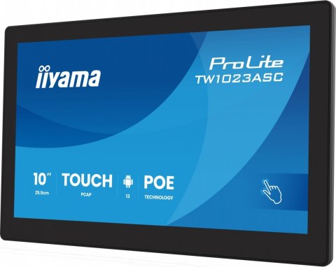 Monitor dotykowy 10 cali TW1023ASC-B3P 10P.DOT.IPS,ANDROID,WIFI, 4xUSB, RJ45, MIC, 24/7, iiSignage IIYAMA