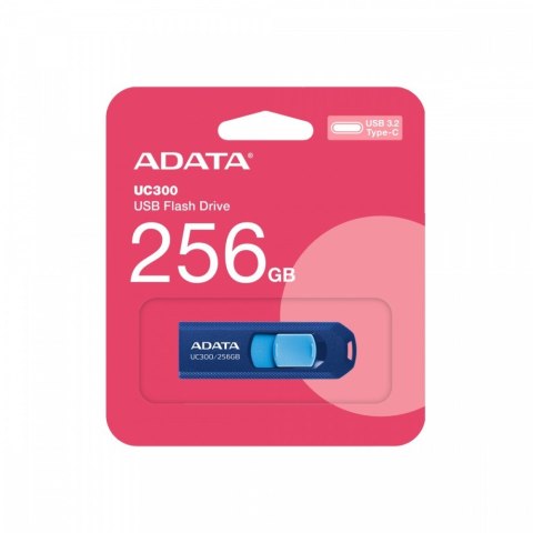 Pendrive UC300 256GB USB3.2-C Gen1 niebieski Adata