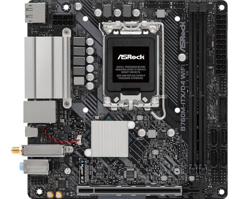 Płyta główna B760M-ITX D4 WIFI s1700 2DDR4 mITX M.2 USB-C ASRock