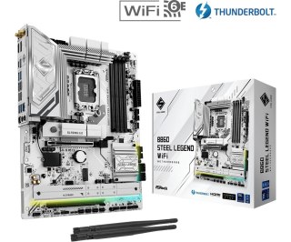 Płyta główna B860 Steel Legend WiFi s1851 4DDR5 TB ATX ASRock