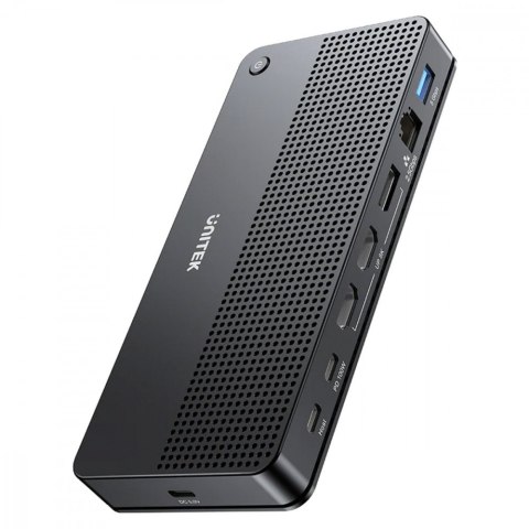 Stacja dokująca 13w1 USB-C, HDMI 2.1,DP 2.0,RJ45,10GBPs;D1104A01 Unitek