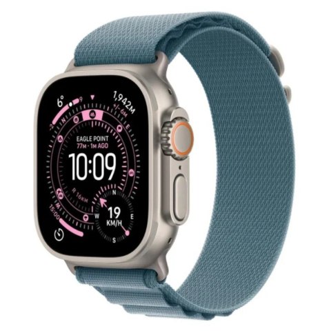 Watch Ultra 3 GPS + Cellular 49mm Koperta 49 mm z tytanu w kolorze naturalnym Opaska Alpine w kolorze jasnoniebieskim - rozmiar Apple