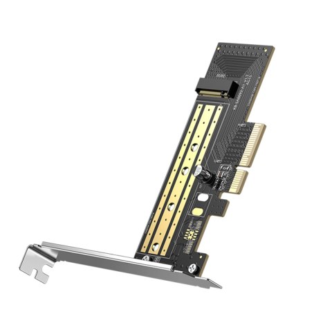 Karta rozszerzeń adapter dysku do komputera M.2 NVMe SATA PCIe 3.0 x4 32Gbps UGREEN