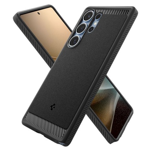 Etui case na Samsung Galaxy S25 Ultra Rugged Armor Mag - czarne SPIGEN