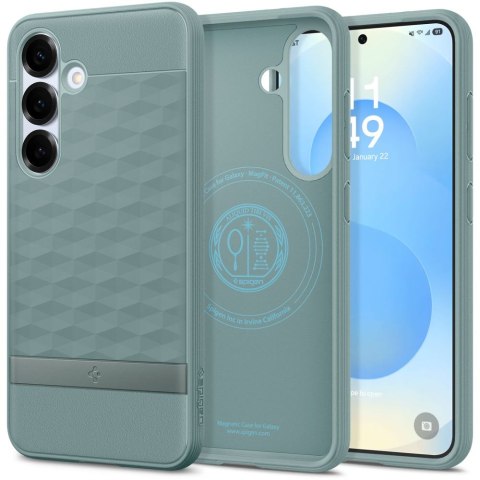 Etui na Samsung Galaxy S25+ Caseology Parallax Mag MagSafe - zielone SPIGEN