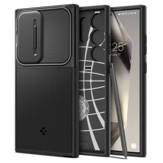 Etui ochronne na Samsung Galaxy S24 Ultra Optik Armor - czarne SPIGEN