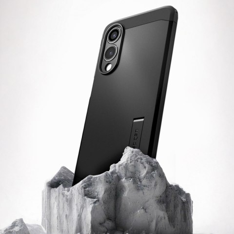 Etui ochronne na Samsung Galaxy S25 Edge Tough Armor MagSafe - czarne SPIGEN