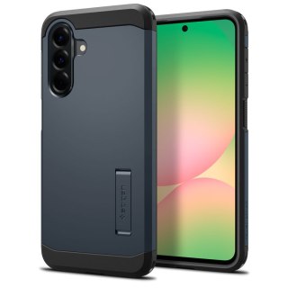 Etui plecki na Samsung Galaxy A56 5G z podstawką Tough Armor - szaro czarny SPIGEN