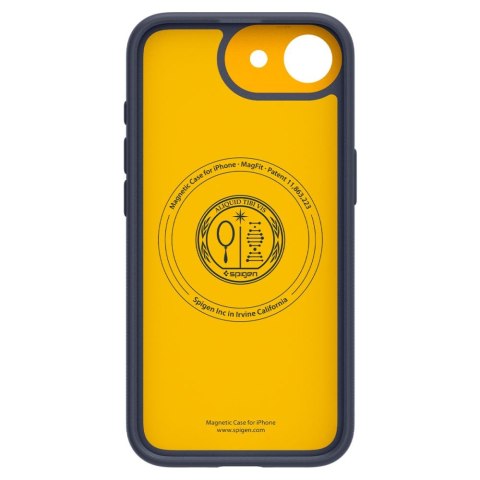 Etui pokrowiec na iPhone 16e Nano Pop MagSafe - granatowy SPIGEN