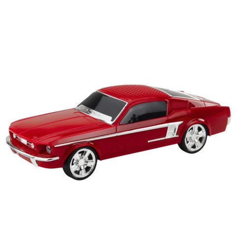 Głośnik Bezprzewodowy Bluetooth Samochód Klasyczny Światła LED Czerwony LEAN