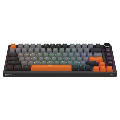 Klawiatura magnetyczna ASTRAL Black OUTEMU White Jade RGB 3 kolory keycapów Savio
