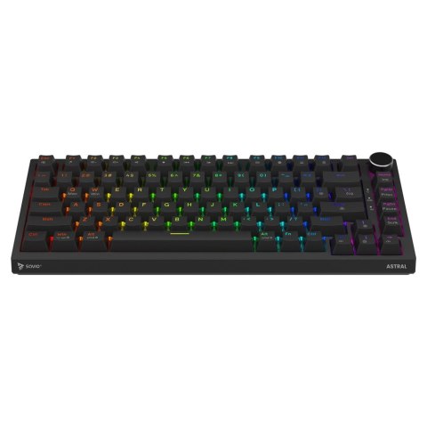 Klawiatura magnetyczna ASTRAL Black OUTEMU White jade RGB Savio