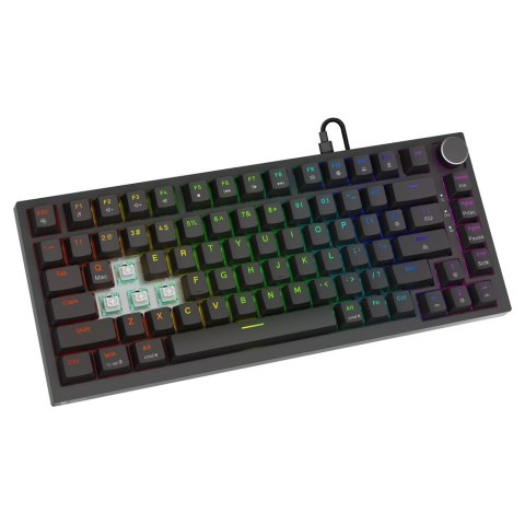Klawiatura magnetyczna ASTRAL Black OUTEMU White jade RGB Savio