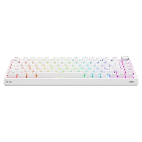 Klawiatura magnetyczna ASTRAL White OUTEMU White jade RGB Savio