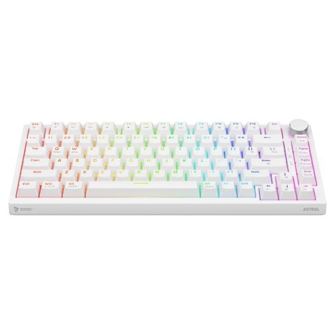 Klawiatura magnetyczna ASTRAL White OUTEMU White jade RGB Savio