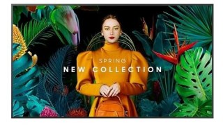 Monitor profesjonalny QB75C 75 cali Błyszczący 16h/7 350(cd/m2) 3840x2160 (UHD) S10 Player (Tizen 7) Wi-Fi/BT 3 lata On-Site (LH Samsung