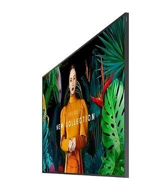 Monitor profesjonalny QB75C 75 cali Błyszczący 16h/7 350(cd/m2) 3840x2160 (UHD) S10 Player (Tizen 7) Wi-Fi/BT 3 lata On-Site (LH Samsung