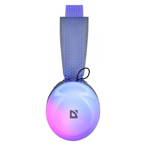 Słuchawki bezprzewodowe nauszne FREEMOTION B651 podświetlane Defender