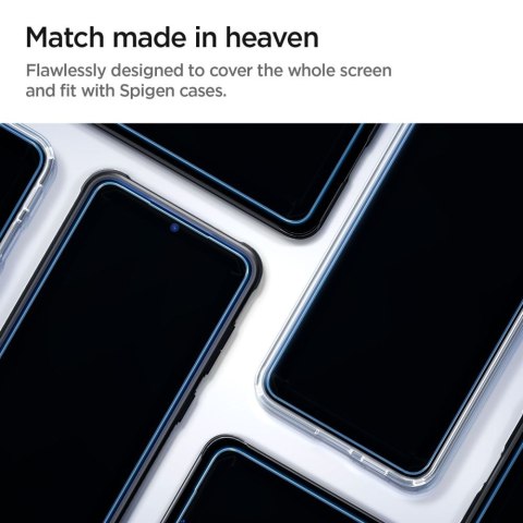 Szkło hartowane na Samsung Galaxy S24 / S25 Glas.tR EZ Fit - 2 szt. SPIGEN