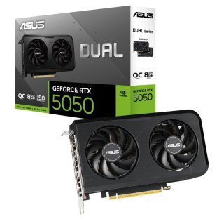 Karta graficzna GeForce RTX 5050 DUAL 8GB OC GDDR6 128BIT 3DP/HDMI Asus
