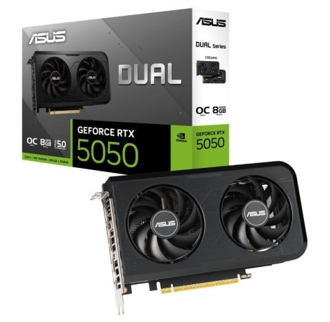 Karta graficzna GeForce RTX 5050 DUAL 8GB OC GDDR6 128BIT 3DP/HDMI Asus