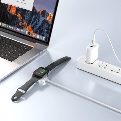Ładowarka indukcyjna do Apple Watch USB-C 3W 1m - biała Tech-Protect
