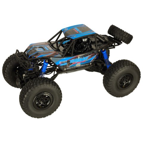 Samochód zdalnie sterowany na pilota RC Crawler Climbing Car 1:10 4WD 48cm niebieski Kik Sp. z o. o. Sp. k.