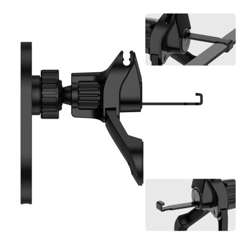 Uchwyt samochodowy magnetyczny do smartfona na kratkę wentylacyjną MagSafe - czarny Tech-Protect