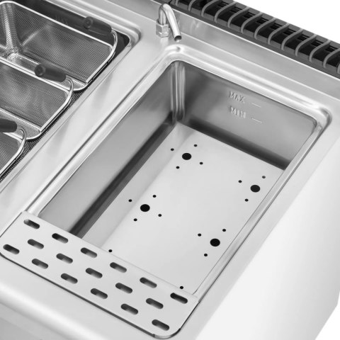 Warnik do makaronu makaroniarka na gaz propan butan / LPG / ziemny 4 x 4 kW Royal Catering