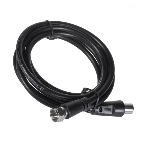 Antena TV DVB-T/T2 H.265 HEVC tubowa filtr LTE MCTV-930 Czarna Maclean