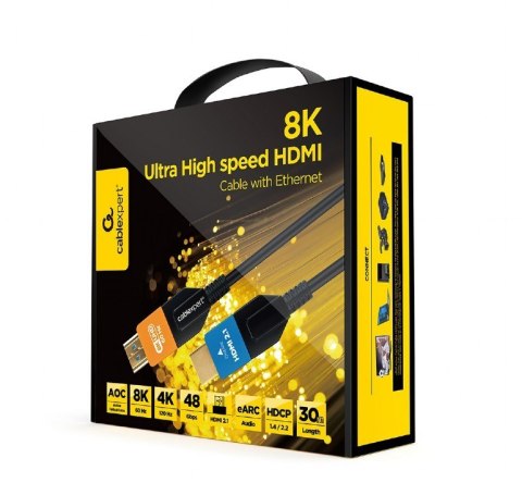 Kabel Ultra High speed HDMI AOC Series 8K 30M Gembird