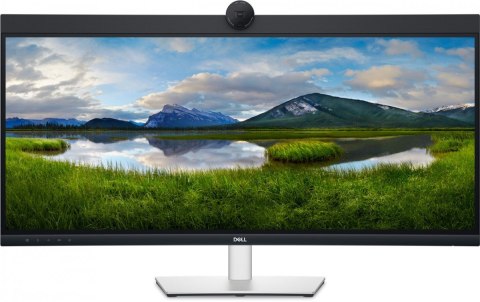 Monitor P3424WEB 34 cale IPS Zakrzywiony WQHD (3440x1440)/21:9/HDMI/DP/USB-C/RJ-45/Kamera/Głośniki/Mikrofon/3Y Dell