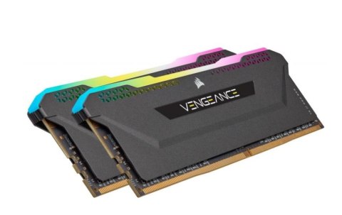 Pamięć DDR4 Vengeance RGB PRO SL 16GB/3200 (2*8GB) czarna C16 Corsair