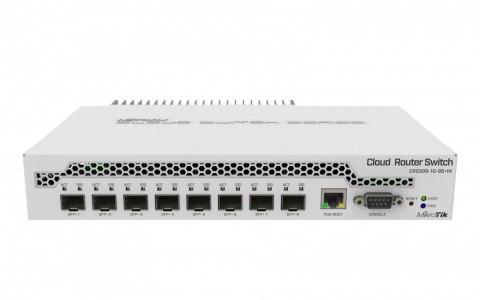 Przełącznik 8xSFP+ 1xGbE CRS309-1G-8S+IN Mikrotik