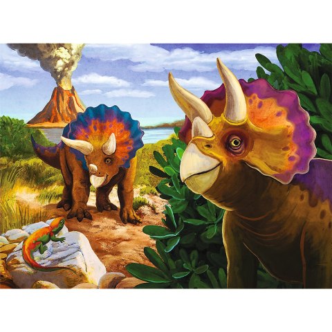 Puzzle - miniMaxi - 20 - Poznaj świat dinozaurów - Trefl 56036 Trefl Puzzle