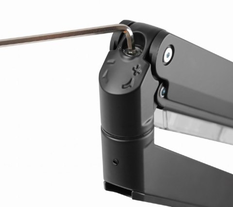 Ramię regulowane na 3 monitory 17 - 27 cali 6kg Gembird