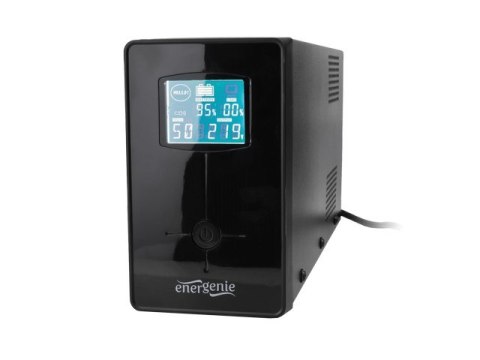 UPS LINE-INTERACTIVE 650VA 2X IEC, 1X SCHUKO 230V, LCD Gembird