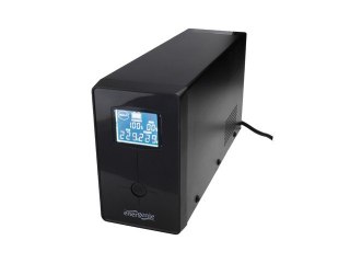 UPS LINE-INTERACTIVE 650VA 2X IEC, 1X SCHUKO 230V, LCD Gembird