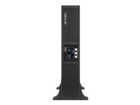 Zasilacz awaryjny UPS On-Line rack 1000VA 4 x IEC C13 USB-B LCD metalowa obudowa Armac