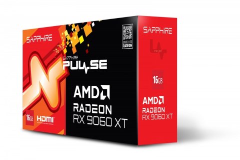 Karta graficzna Radeon RX 9060 XT PULSE 16GB GDDR6 128bit DP/2HDMI Sapphire Technology