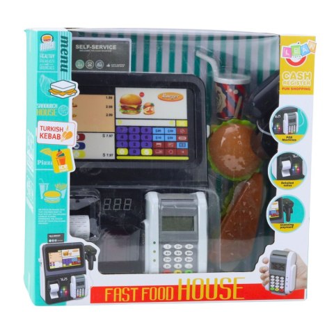 Kasa Sklepowa Samoobsługowa Terminal Skaner Światła Dźwięki LEAN Toys