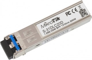 Moduł SFP 1.25G LC SM 20km S-31DLC20D Mikrotik