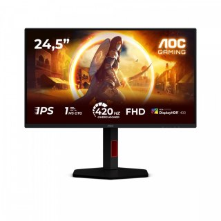 Monitor 25G4KUR 24.5 cala IPS 420Hz HDMIx2 DP Pivot AOC