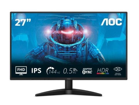 Monitor 27B36X 27 cali IPS 144Hz HDMI DP AOC