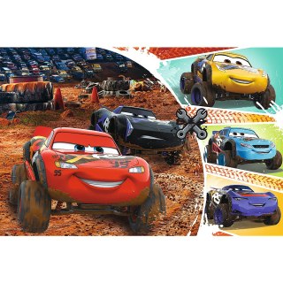 Puzzle - 60 - Zygzak McQueen z przyjaciółmi - Disney Cars 3 - Trefl 17327 Trefl Puzzle