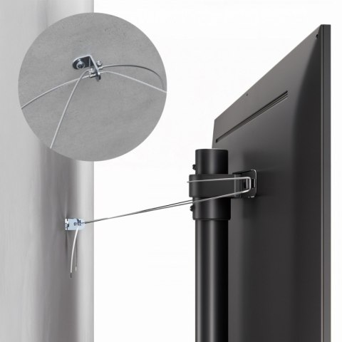 Stojak podłogowy do TV 32-70' 40kg, MC-494 max VESA 400x400 Maclean