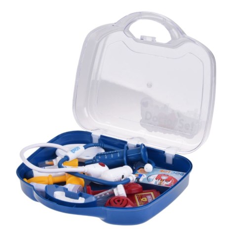 Zestaw Interaktywny Małego Doktora Lekarza W Walizce Światła Dźwięki LEAN Toys