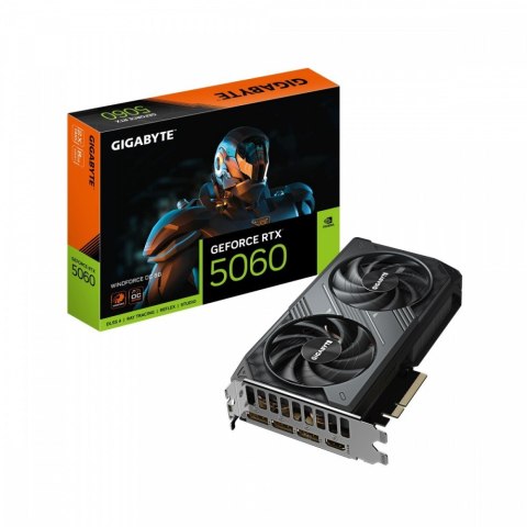 Karta graficzna GeForce RTX 5060 WINDFORCE OC 8G GDDR7 3DP/HDMI Gigabyte